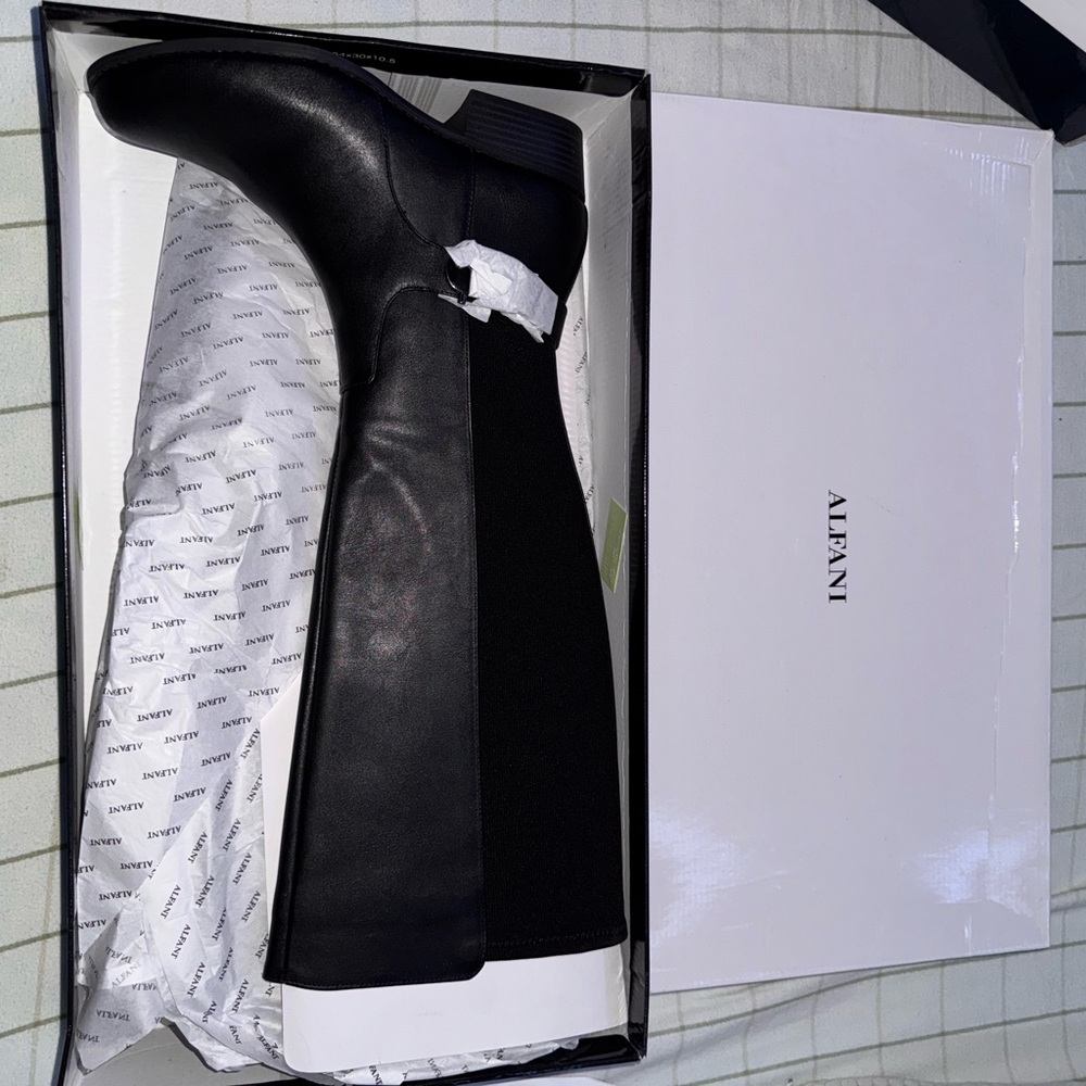 Alfani Black Over the Knee Boots
